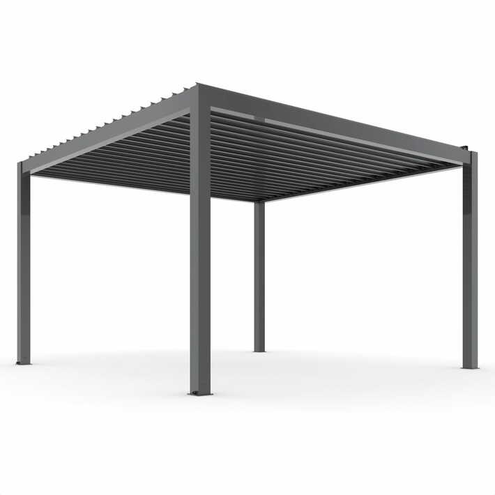 Pergola wolnostojąca lamelowa 3,0 x 3,0m x 2,5m