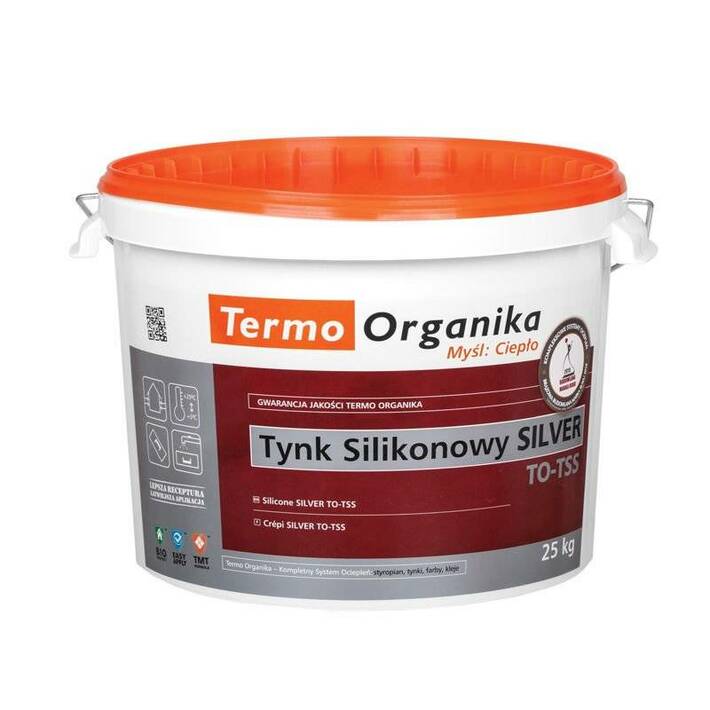 Tynk silikonowy SILVER TO-TSS baranek 1,5 baza A