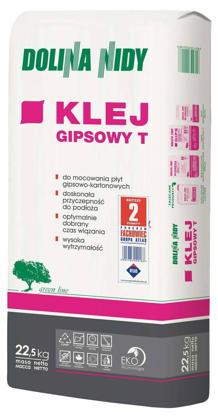 Klej gipsowy T 25 kg Dol.Nidy