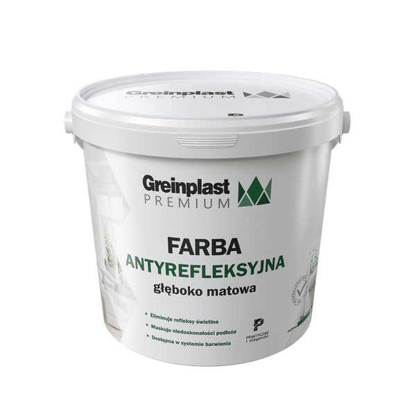 Greinplast Premium Farba antyre. biała 10l