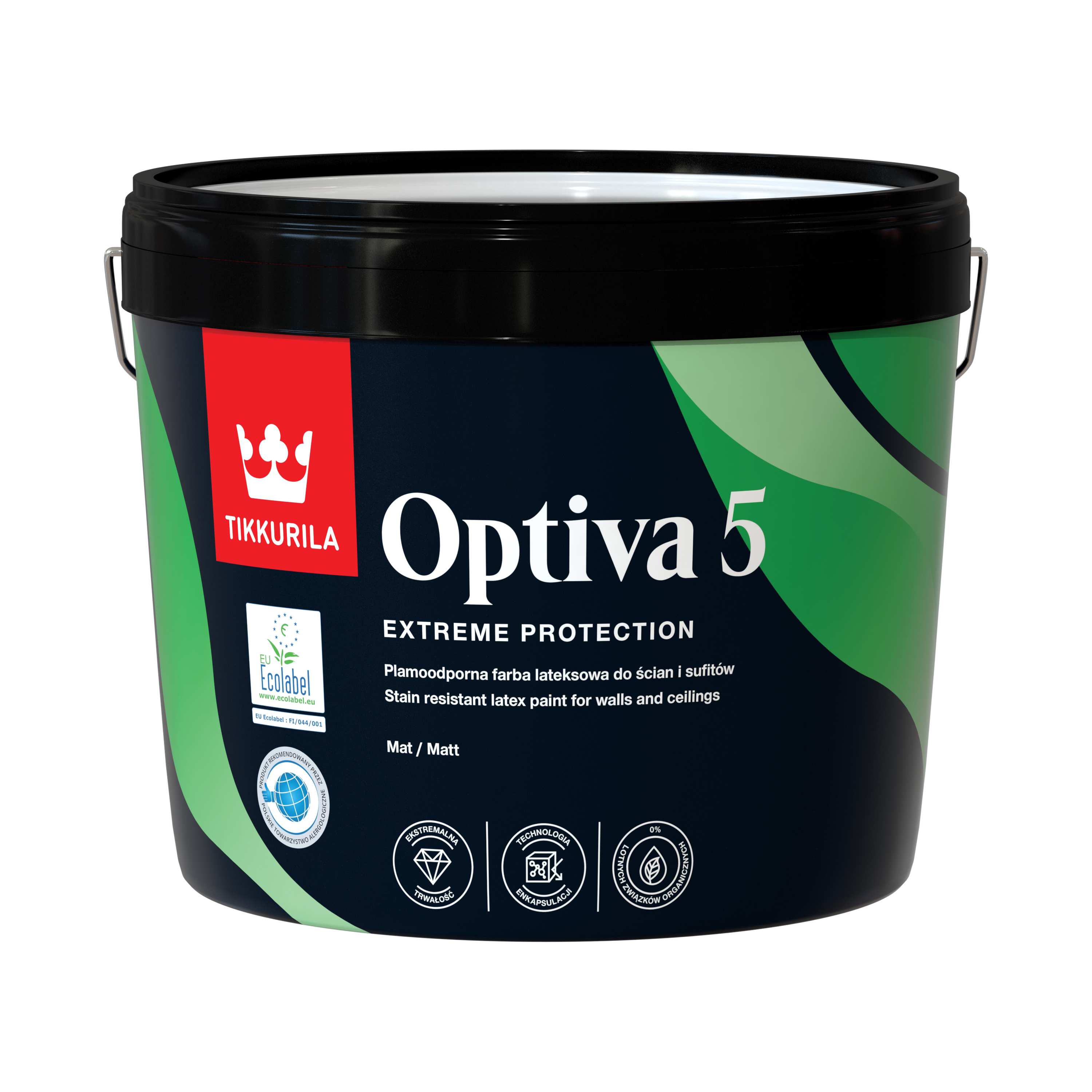 Tikkurila optiva matt (5) ECO baza A 9l